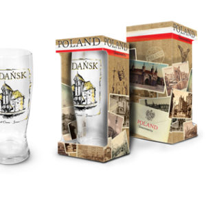 Szklanka do piwa Gdańsk Żuraw-0