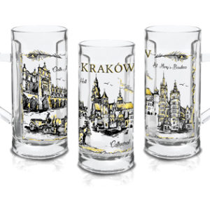 Kufel 0,3 szklany Kraków-0