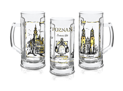 Kufel 0,3 szklany Poznań-0