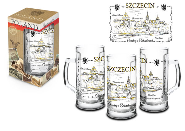 Kufel 0,5 szklany Szczecin-0