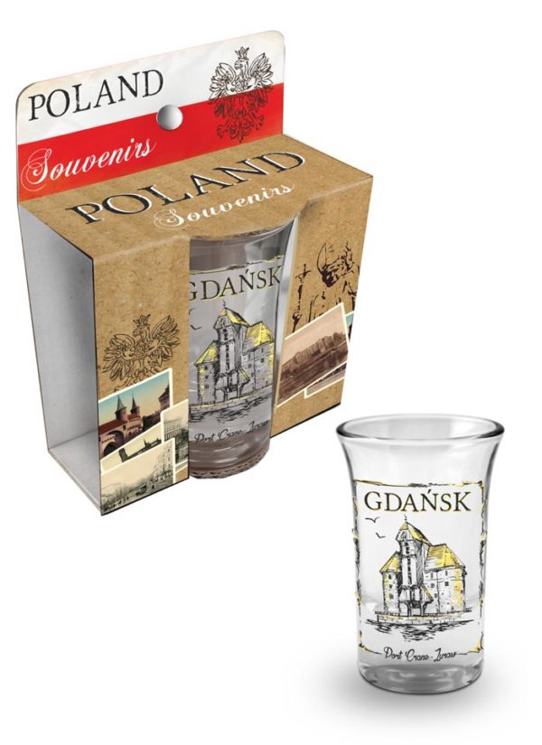 Kieliszek Gdańsk Żuraw-0