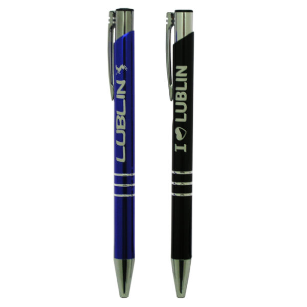 Metalowy długopis grawerowany Lublin-0