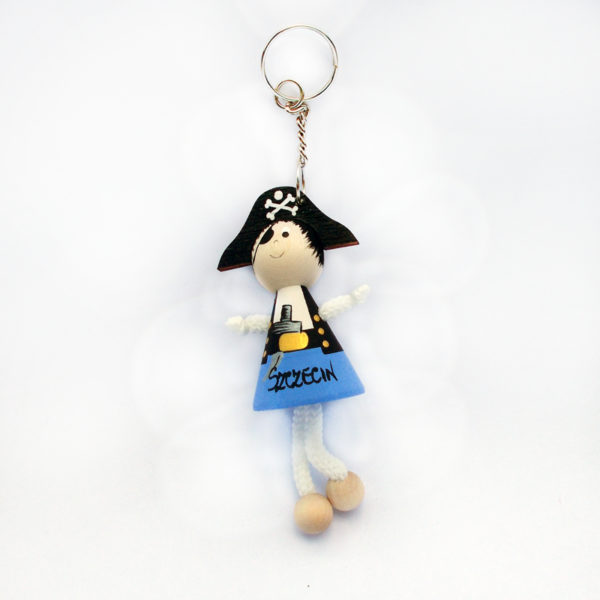 Brelok drewniany Szczecin-0