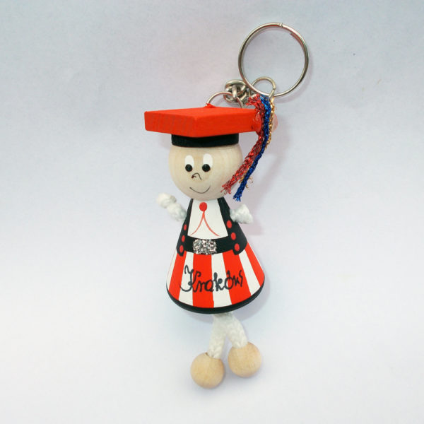 Brelok drewniany Krakowiak-0