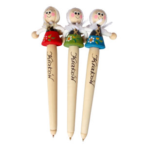 Długopis z lalką Kraków-0