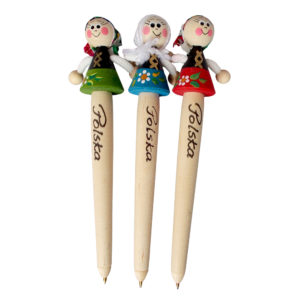 Długopis z lalką Polska-0