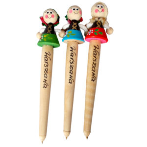 Długopis z lalką Warszawa-0