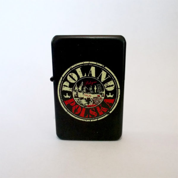 Zapalniczka metalowa Polska koło-0