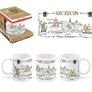 Kubek ceramiczny Szczecin w opakowaniu -0